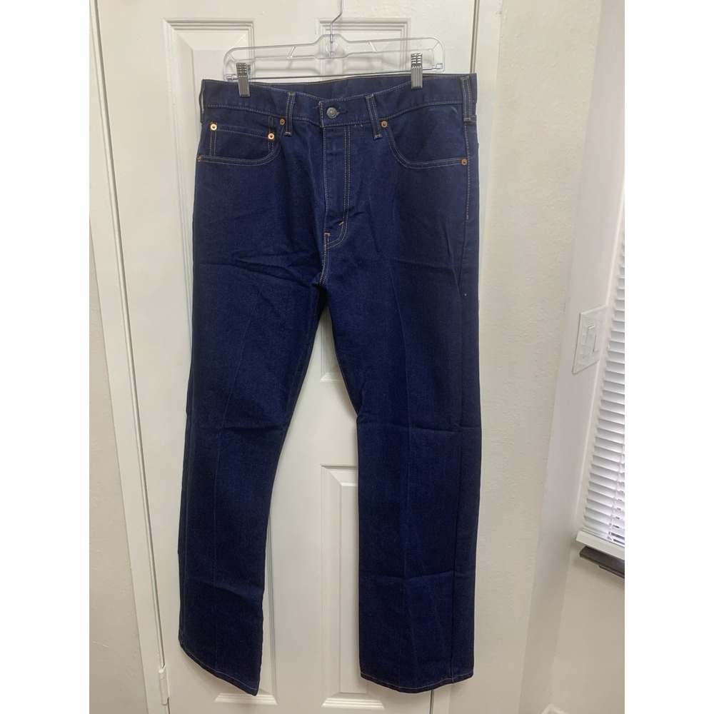 NWOT Levis 517 Men's Jeans Blue Boot Cut Denim 36 x 34
